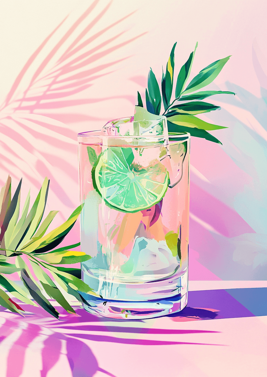 Mojito Cocktail poster