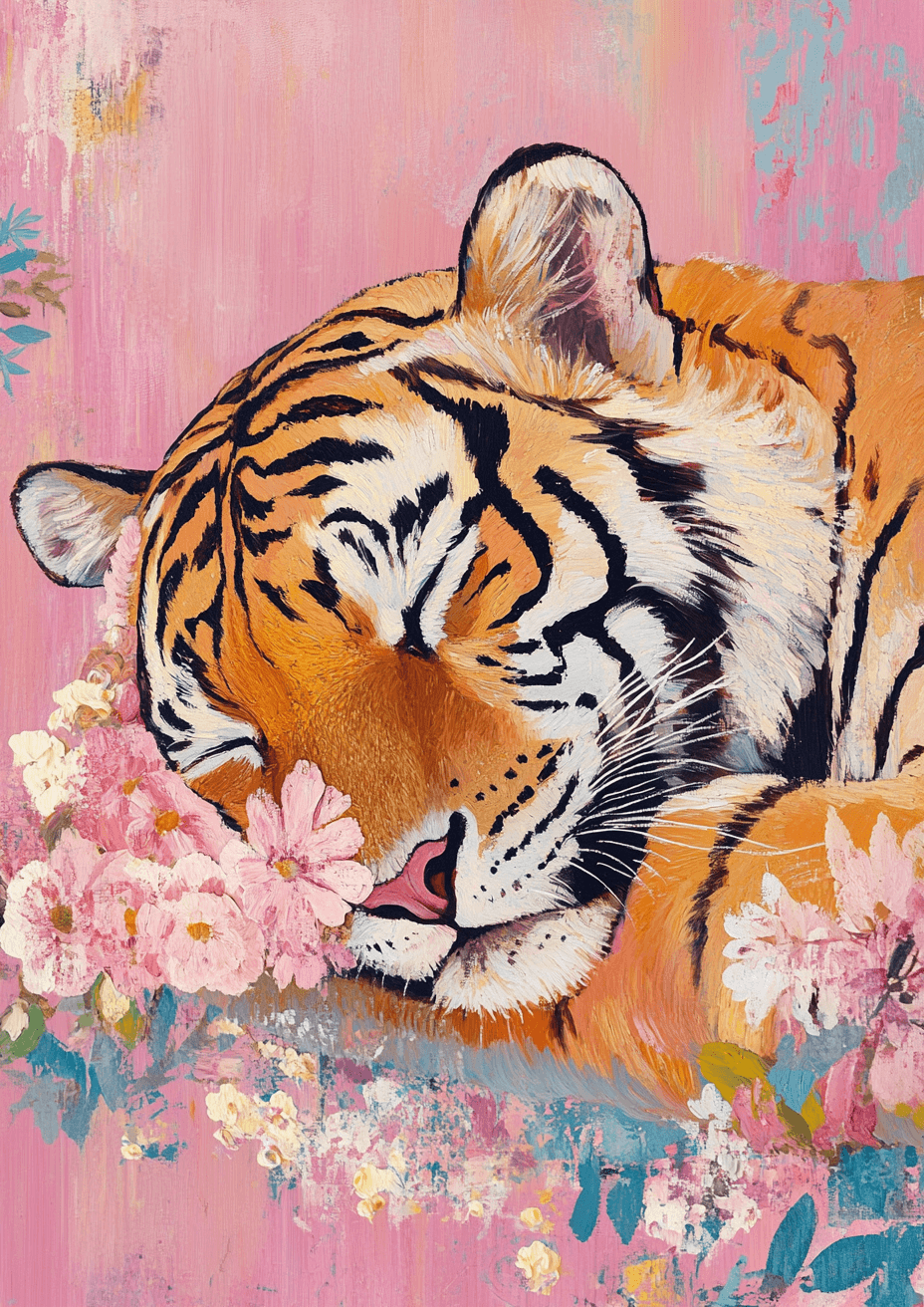 Tiger Sleeping, Product image 1