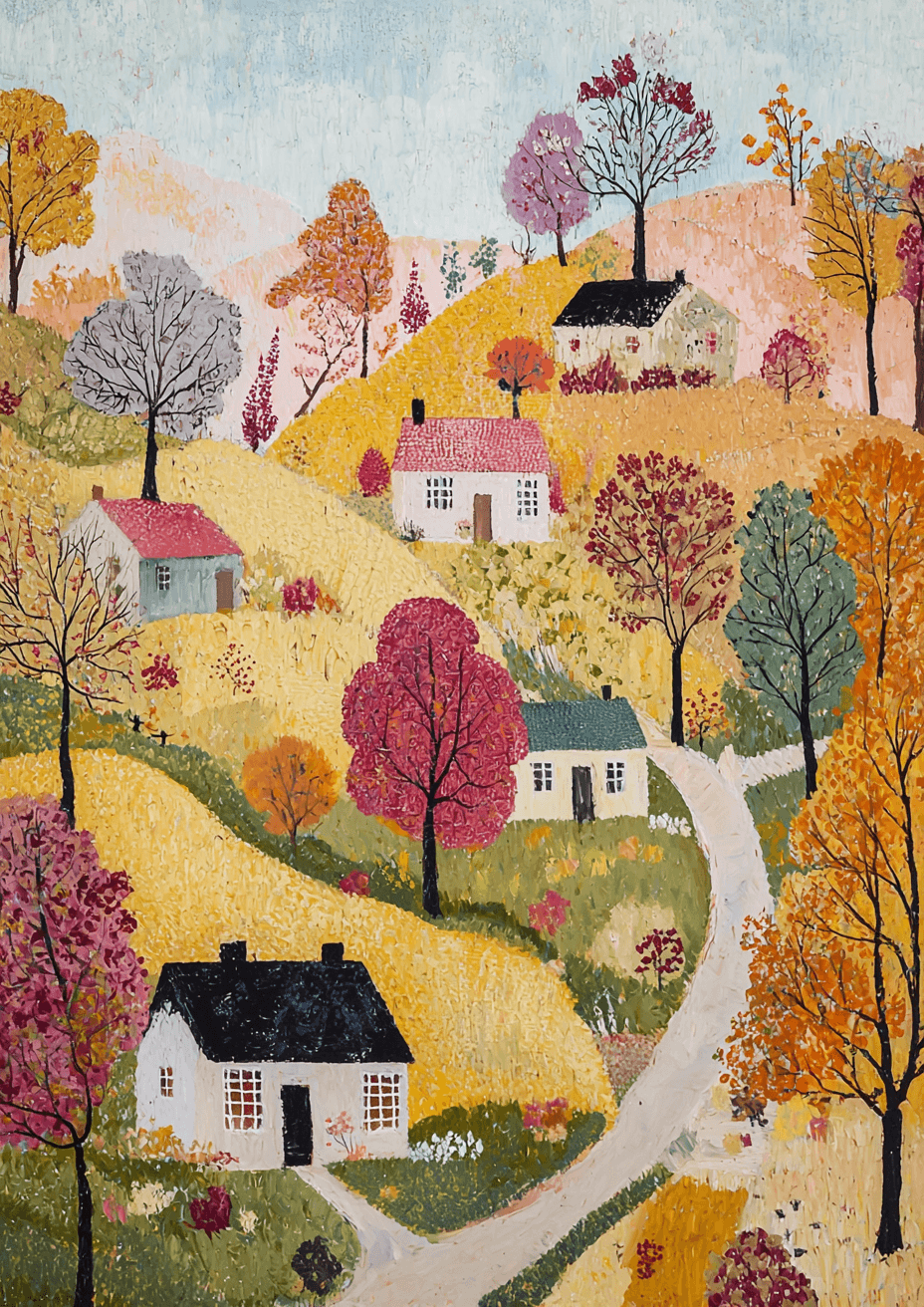 Autumn Village poster
