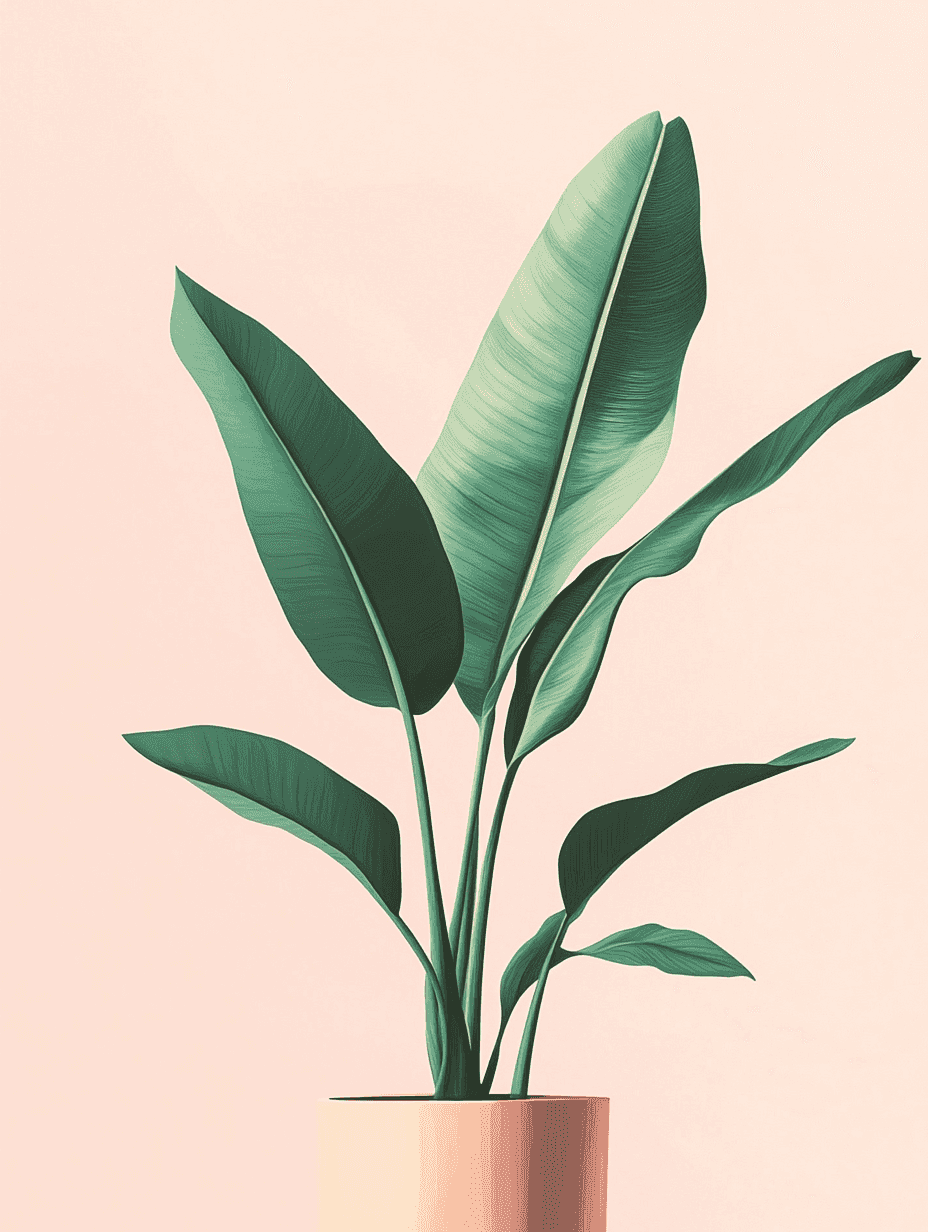 Plant in Pink poster