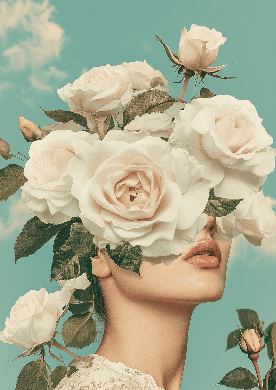 Women in Flowers poster
