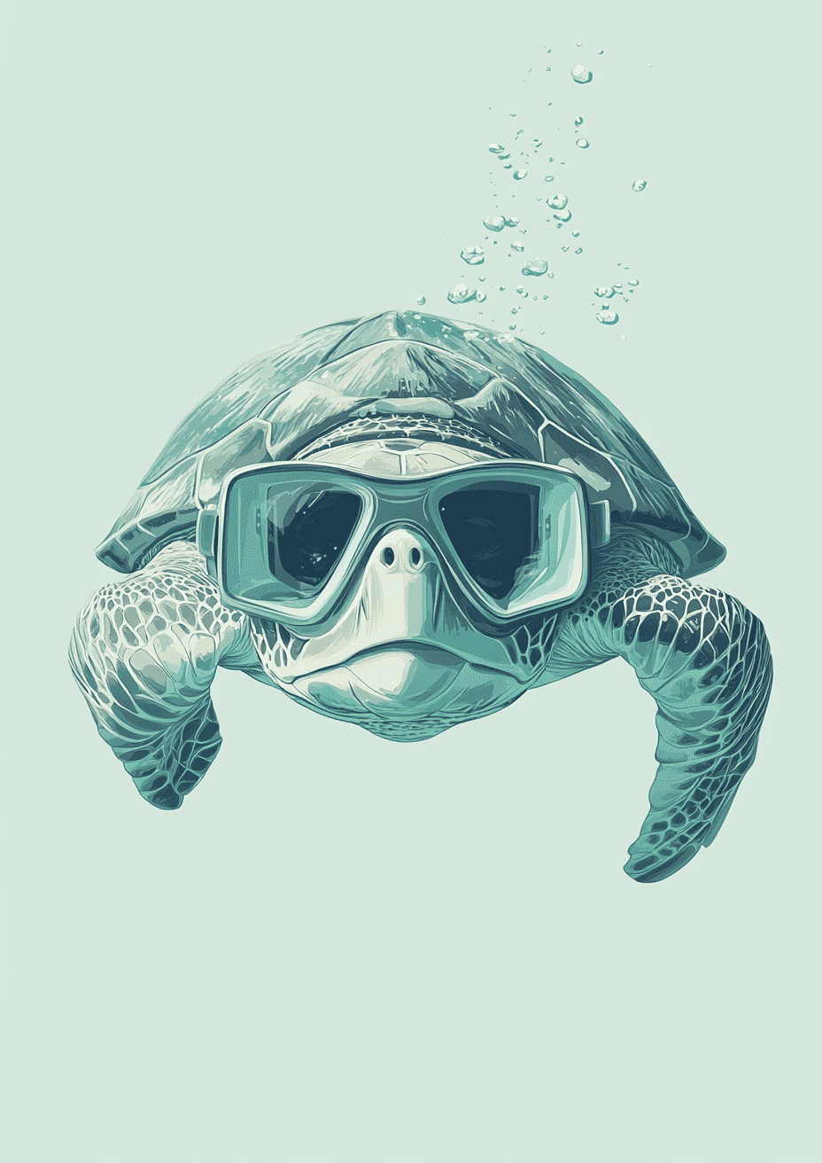 Turtle Diver poster