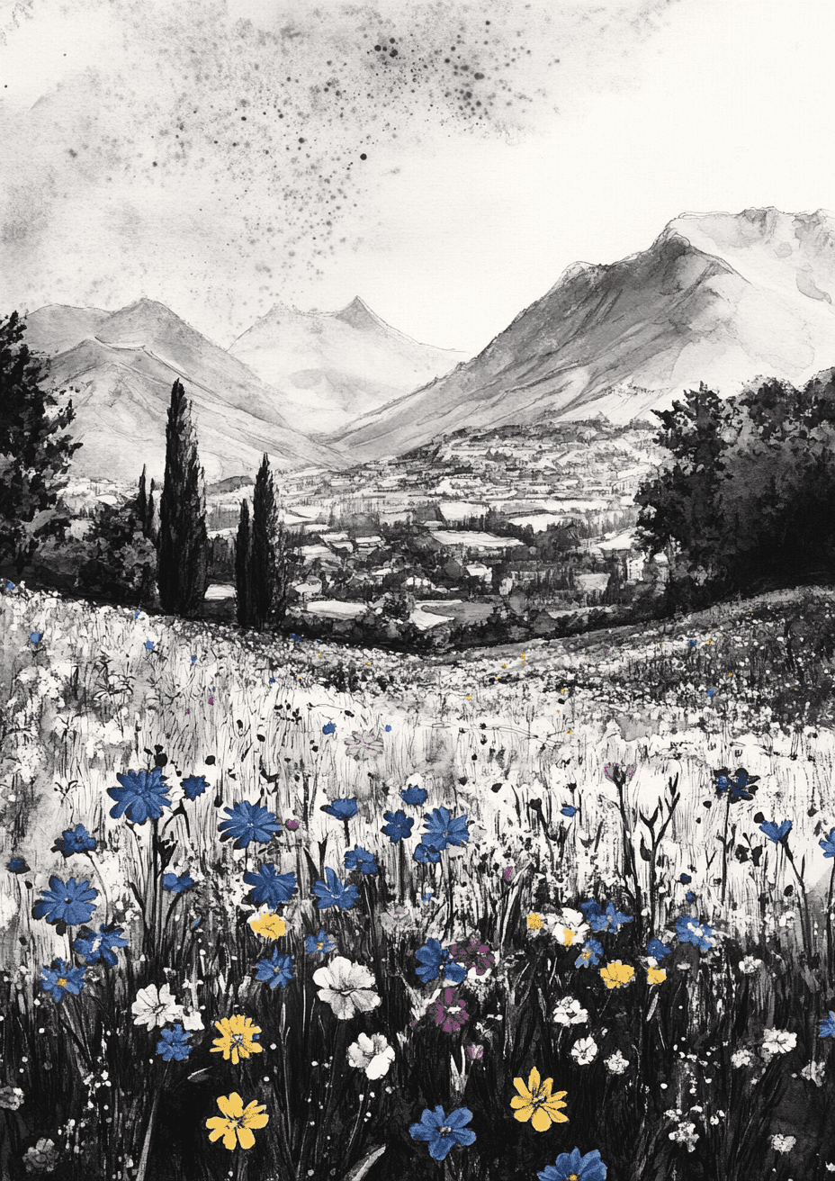 Wild Flower Meadow poster