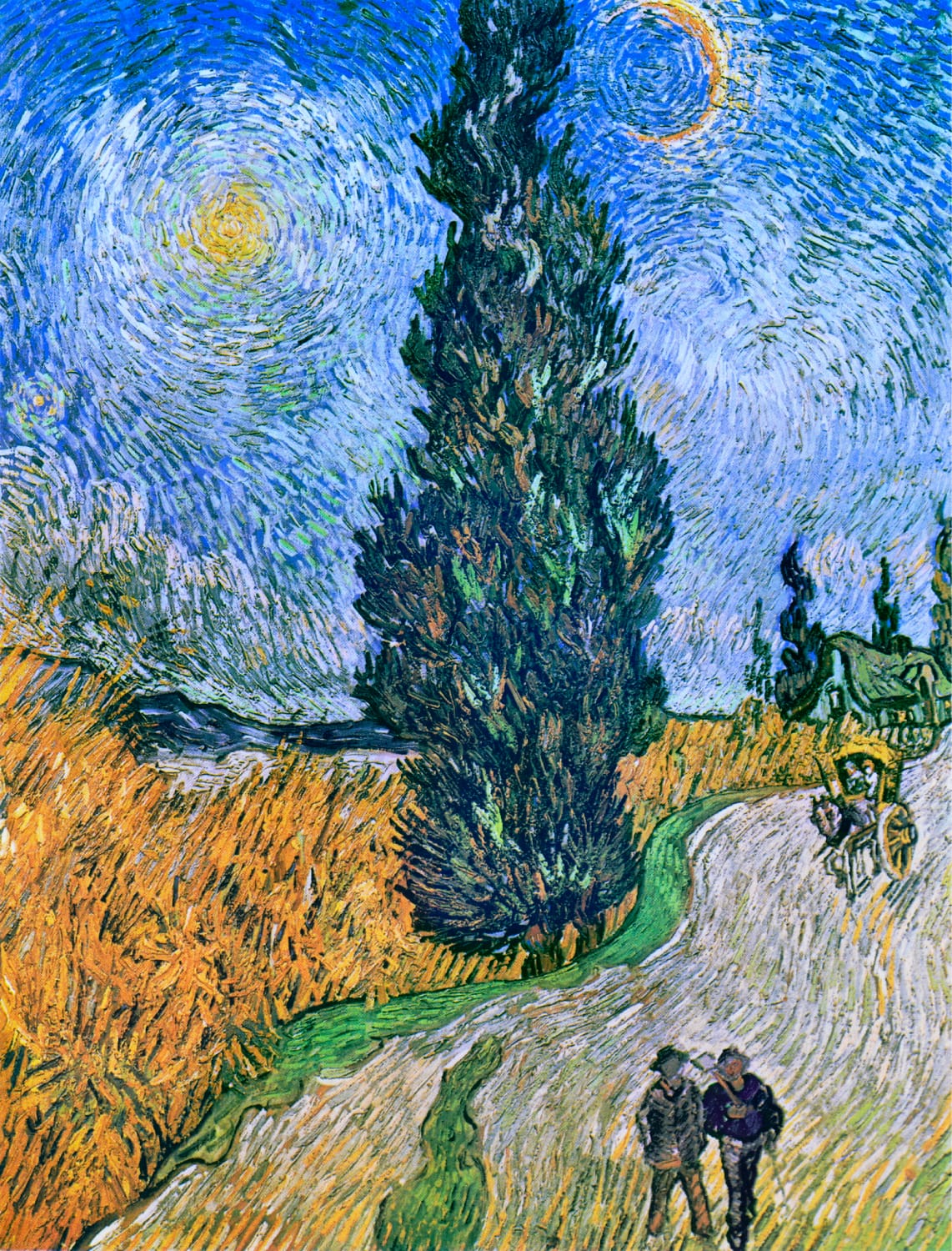 Road with Cypress and Star by Vincent van Gogh, Product image 1