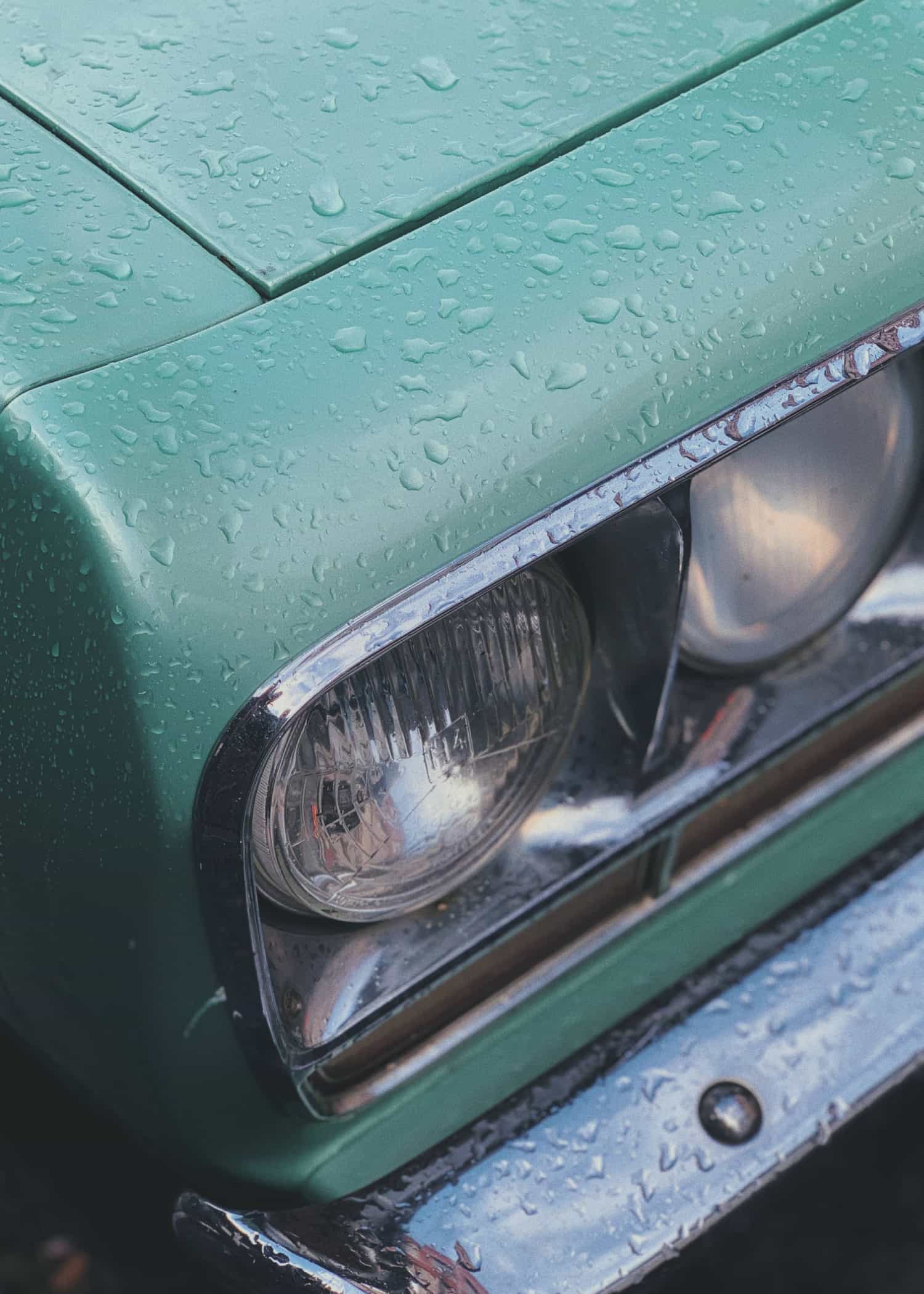 Green Car's Headlamps poster