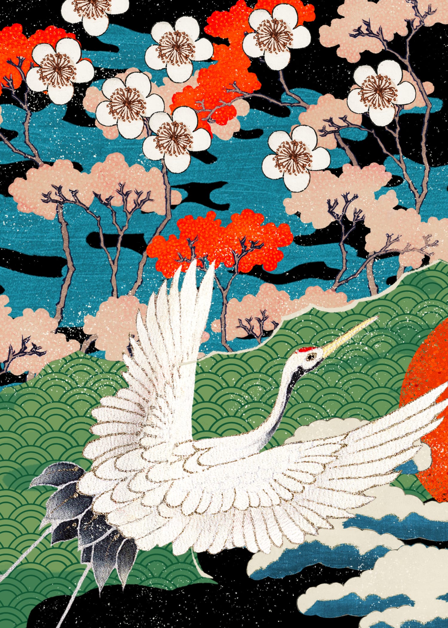 Vintage Japanese Illustration No. 1, Product image 1